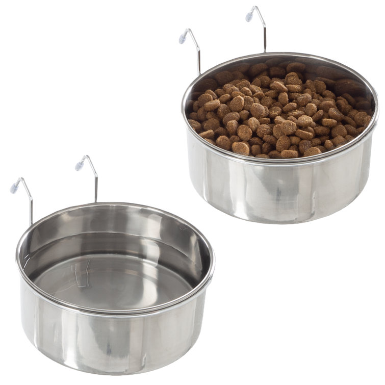 Dog bowl for outlet cage